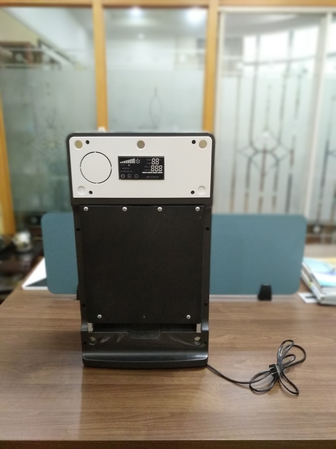 uvc 120Wは白いhepaの芳香剤のクリーン エアーの浄化機械4をワイヤーで縛った